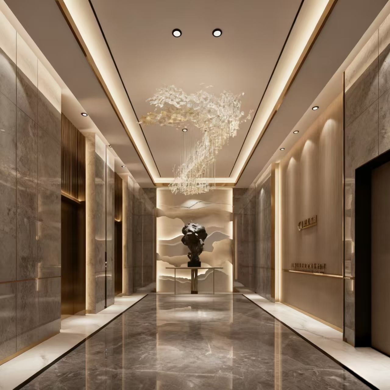 Super Glue for Marble Elevator Corridor Super Glue for Marble Elevator Corridor