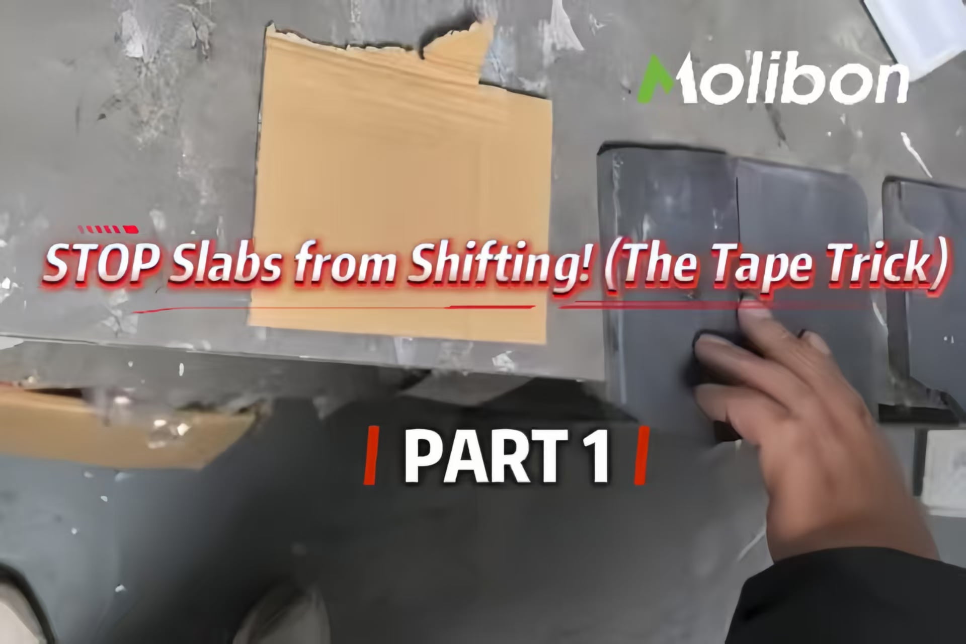 完璧な接着のためのテープトリック